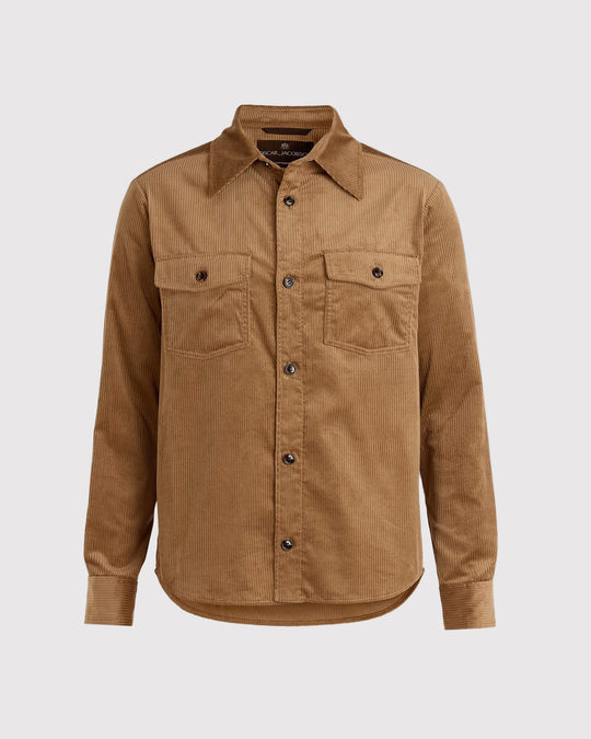 Magnus Shirt Jacket Camel