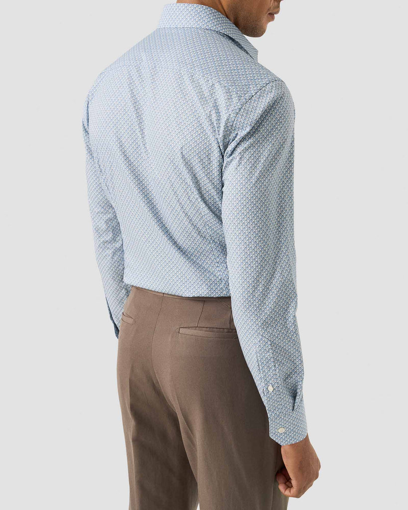 Drinks Skjorte Slim Blå