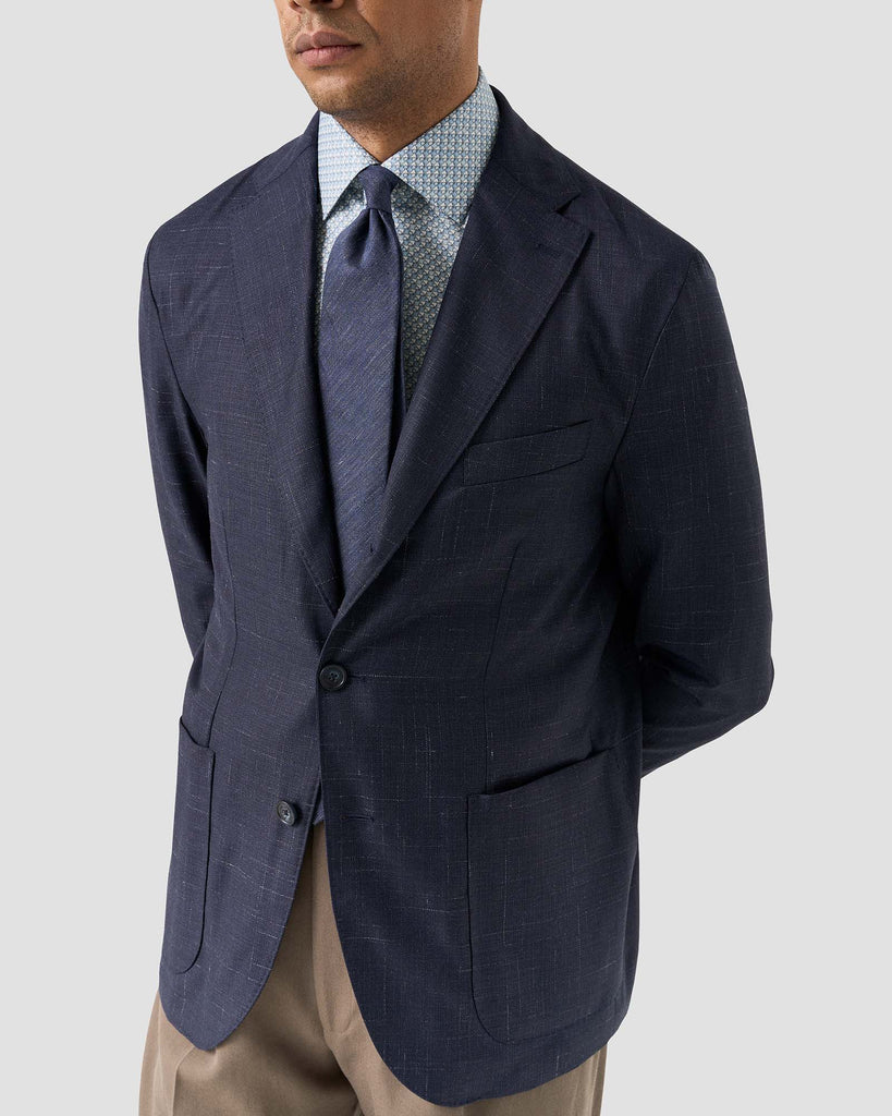 Drinks Skjorte Slim Blå