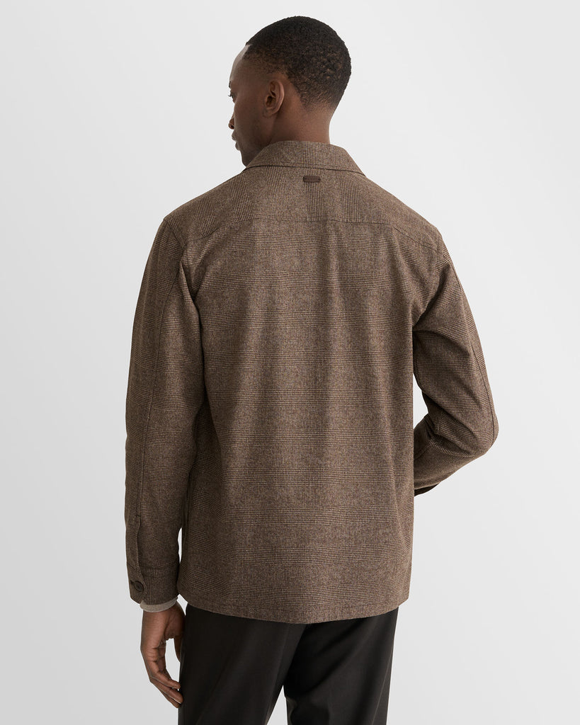 Flannel Pocket Jacket Brun