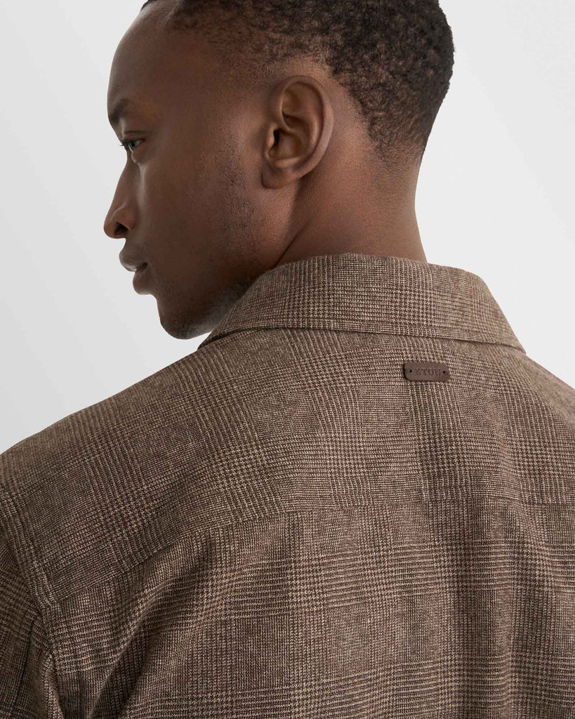 Flannel Pocket Jacket Brun