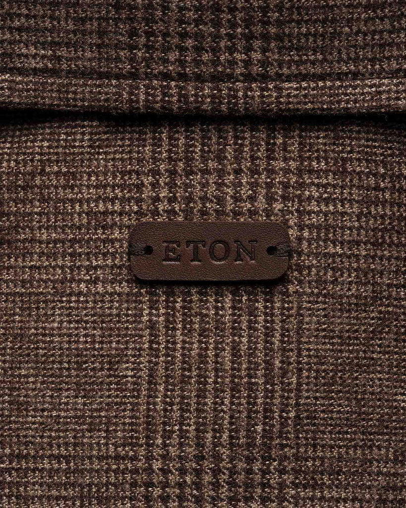 Flannel Pocket Jacket Brun