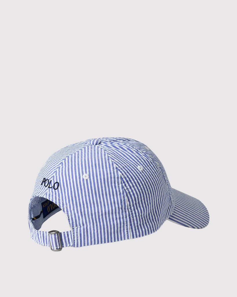 Sports Cap Strib Blå