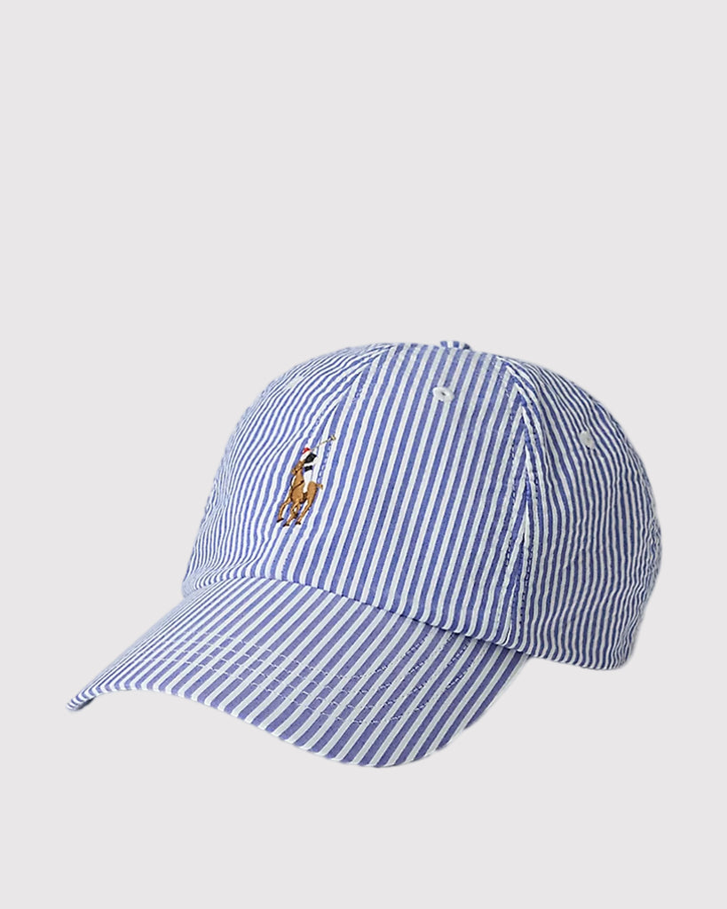 Sports Cap Strib Blå