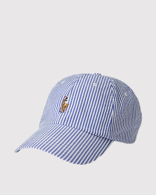 Sports Cap Strib Blå