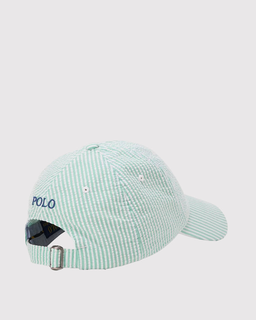 Seersucker Cap Grøn