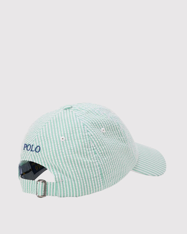 Seersucker Cap Grøn
