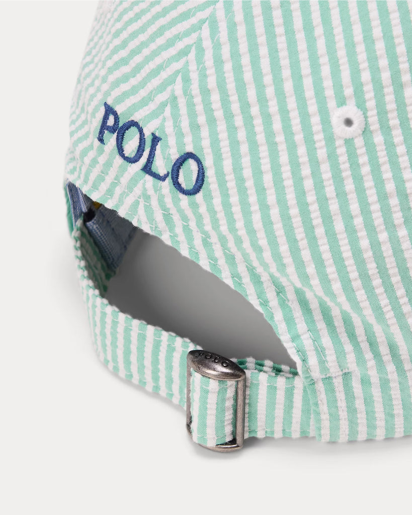 Seersucker Cap Grøn