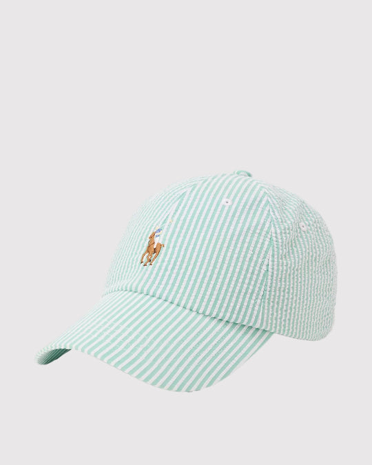 Seersucker Cap Grøn