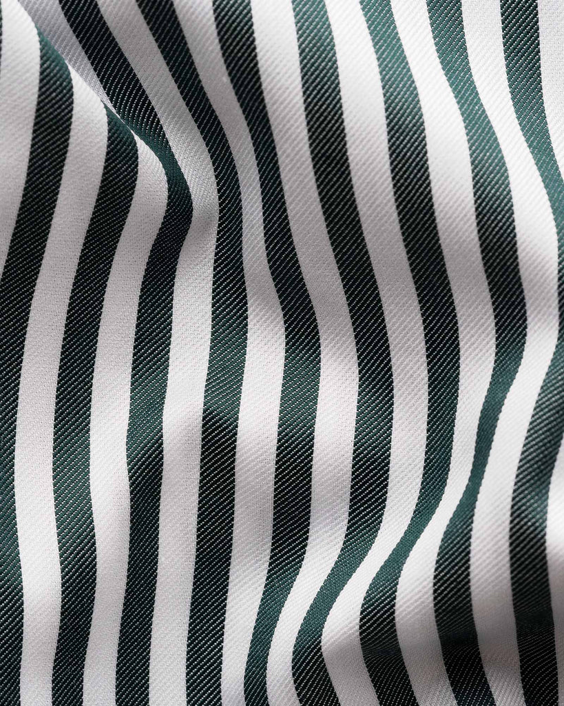 Contemporary Fit Bengal Striped Grøn