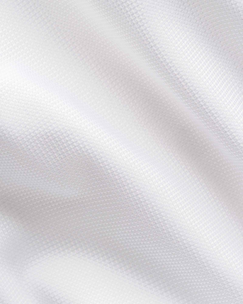 Contemporary Fit Solid Royal Skjorte Hvid