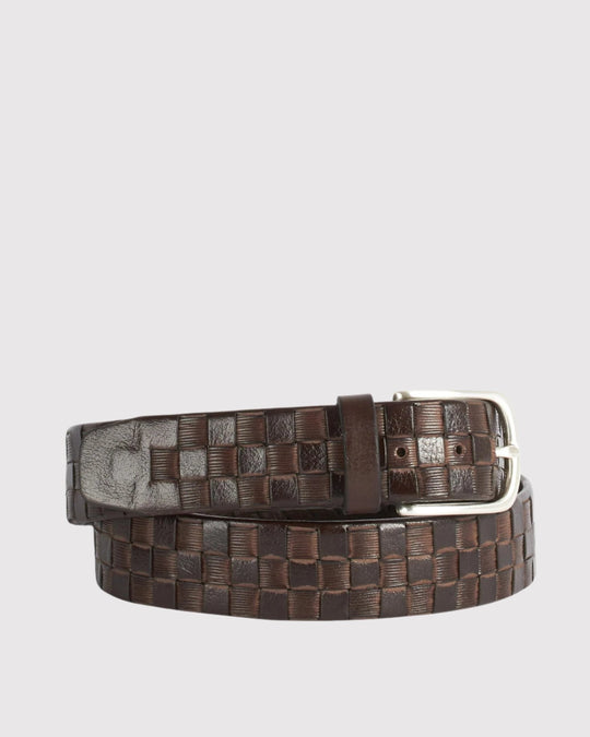 Flet Bælte One Piece Brun