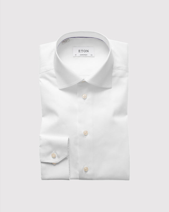 Contemporary Fit Skjorte Hvid