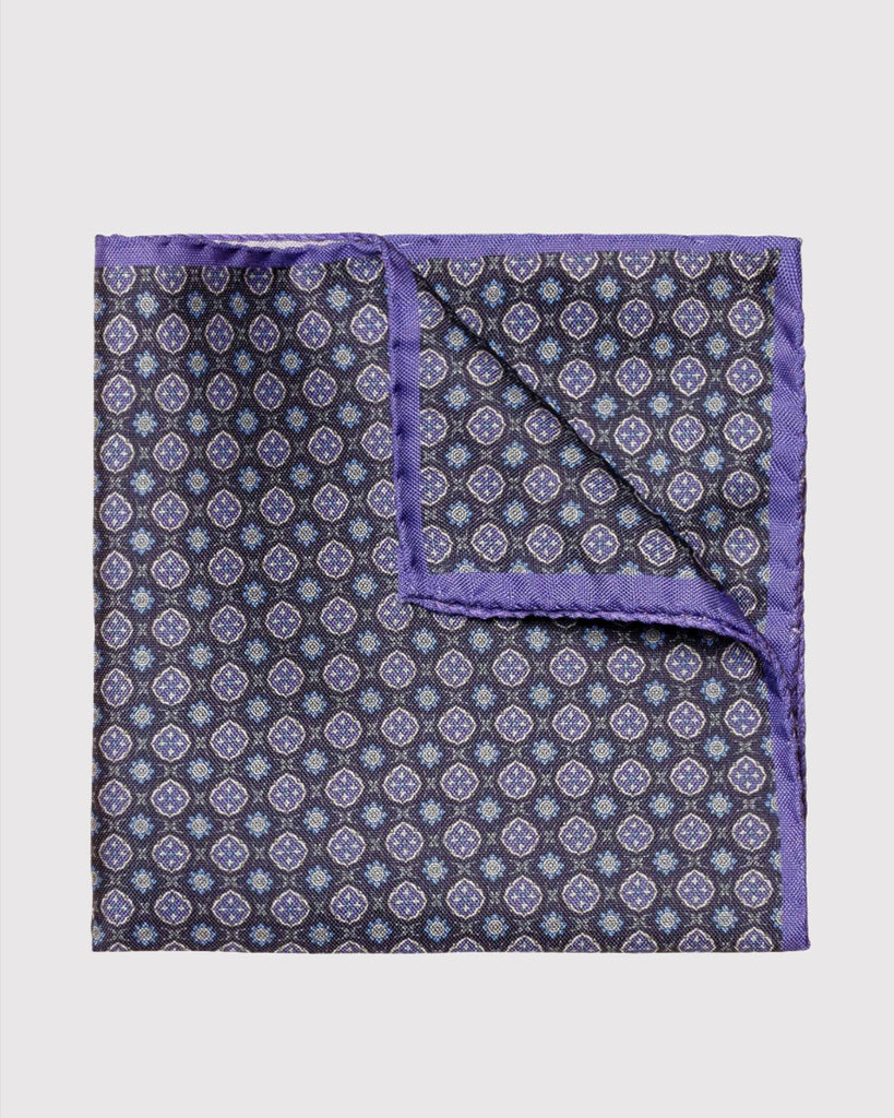 Pocket Square Mønstret Lilla