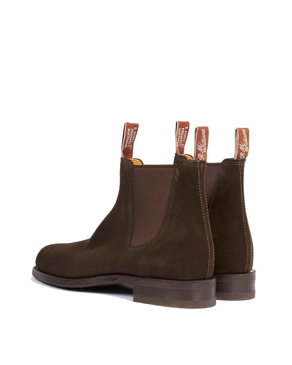 Wentworth Chelsea Boot Suede Brun