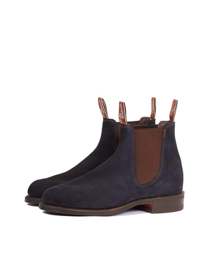Wentworth Chelsea Boot Suede Navy