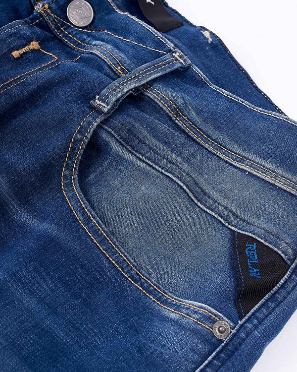 Hyperflex Jeans Re-Used X-Lite Blå