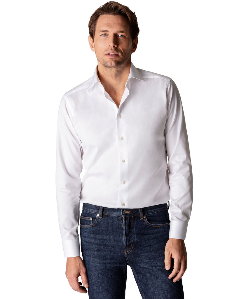 Contemporary Fit Skjorte Hvid