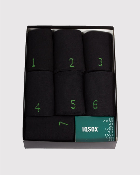 Strømper 7-Pak Sort