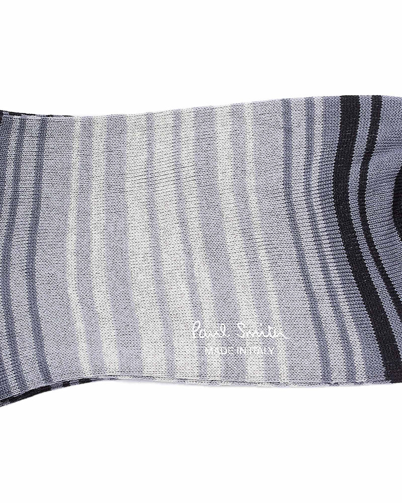 Sock Yann Stripe Grå