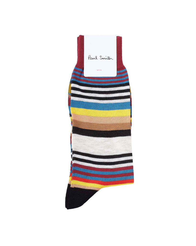 Far Indvending Frisør Sock Vino Stripe Strømper fra Paul Smith | Køb her | Hurtig levering