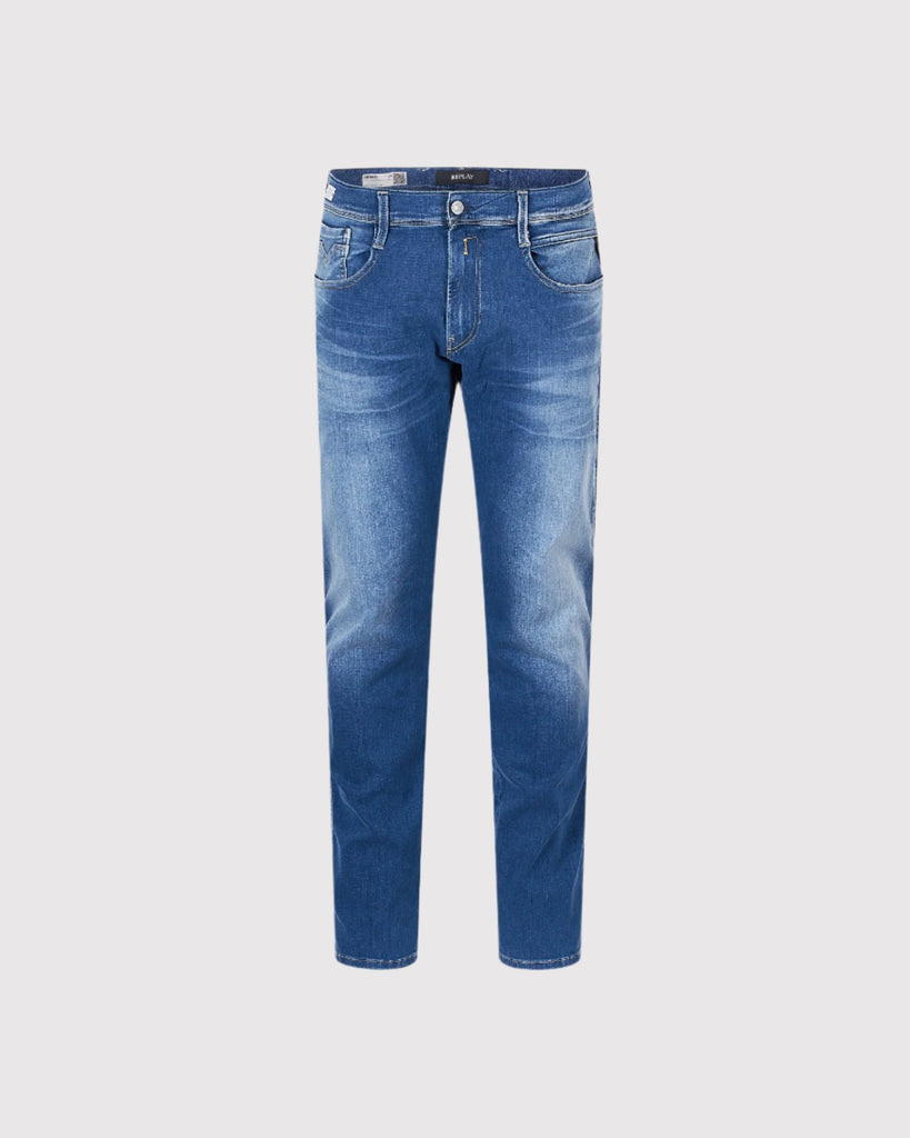 Hyperflex Jeans Lys Vasket Re-used Blå