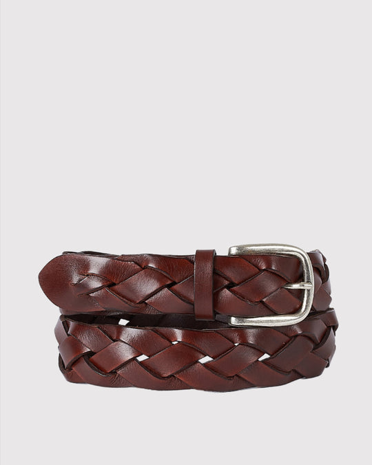 Flettet Bælte Brun