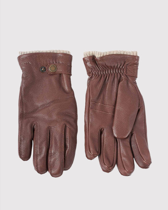 Utsjo Handsker Chestnut Brun