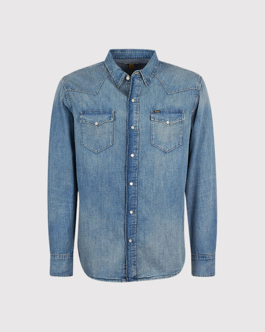 Denim Icon Skjorte Blå