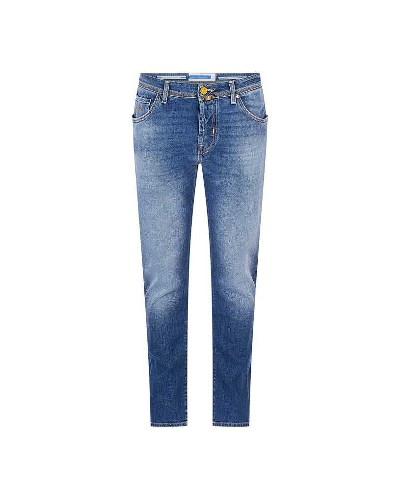 Vasket Jeans Scott Carrot Blå
