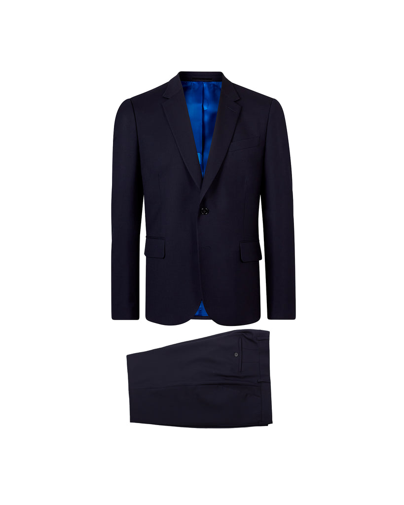 Tailored Travel Suit Blå