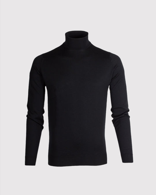 Cherwell Roll Neck Black