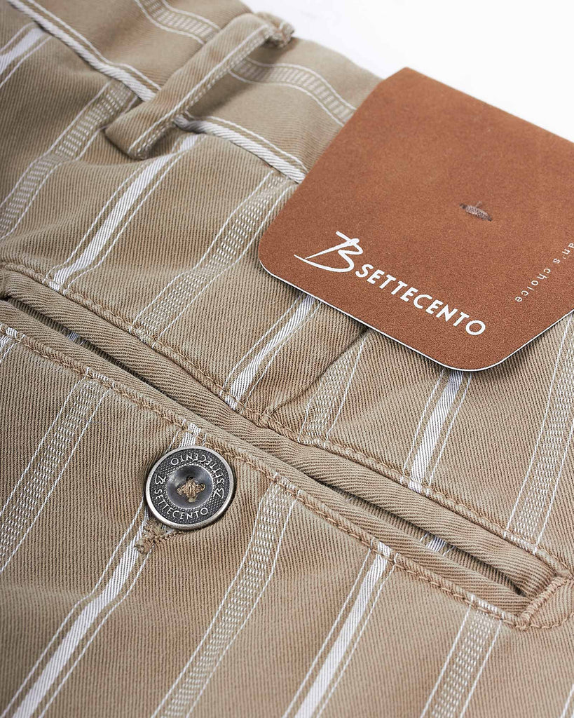 Pantalone Bermuda Entro Khaki